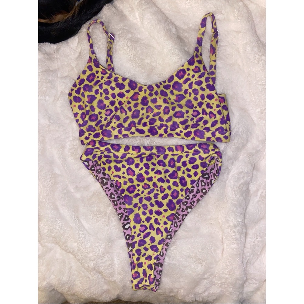 Moana Bikini Cheetah Reversible Set